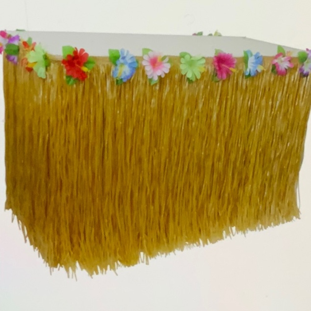 3$😎Hawaïen table skirt